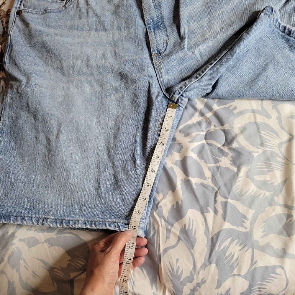 Wrangler Light Blue Denim Men's Shorts - Size 42 - Picture 3 of 6